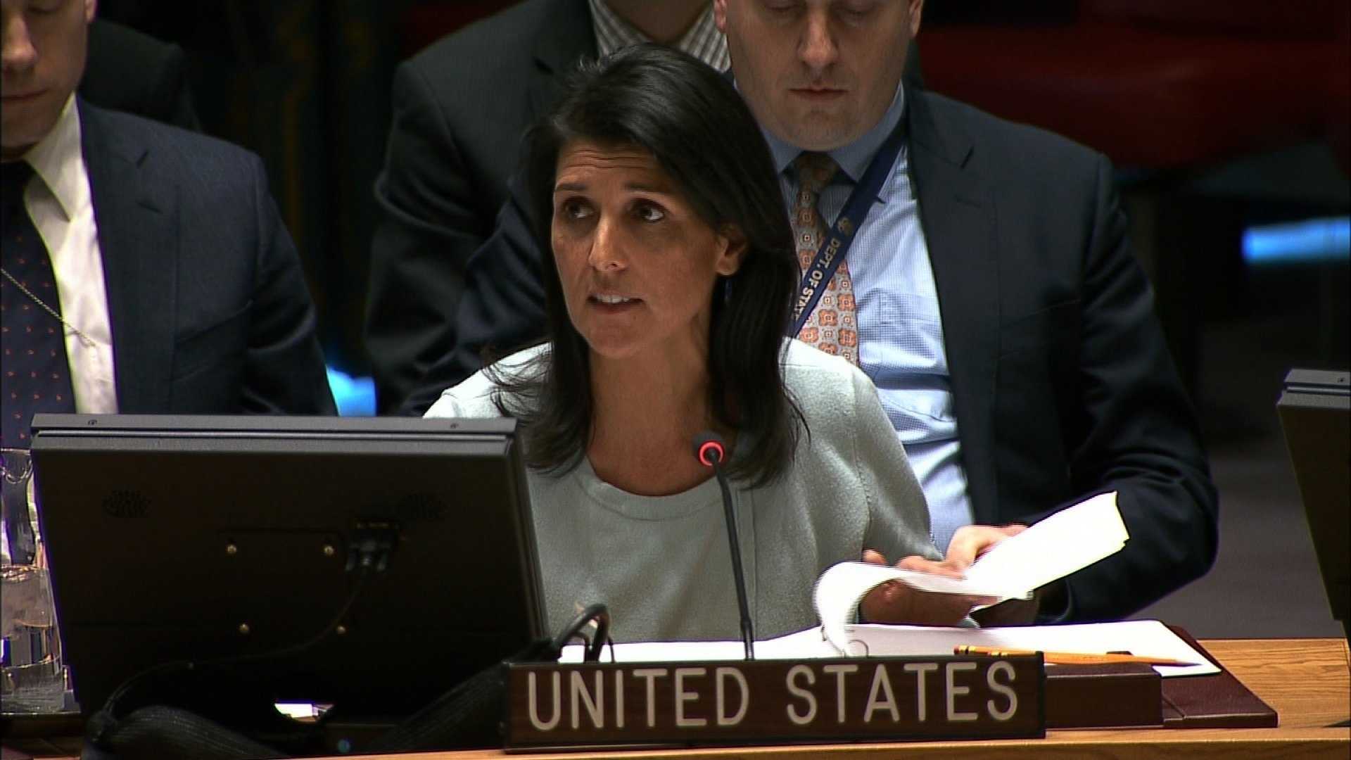 Haley wants UN to shift aid focus to nations hosting Syrians