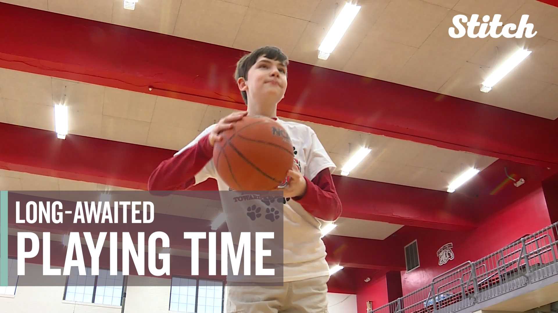 Boy with disability gets his shot on the court