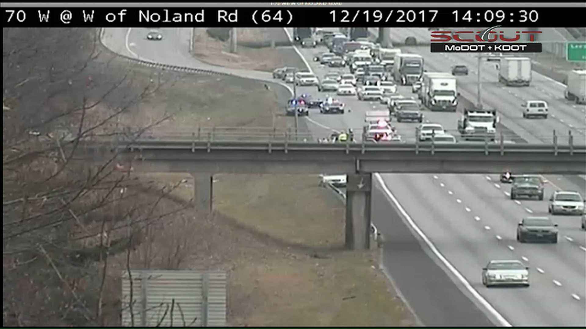 Independence police investigating fatal crash on I-70 near Noland Road ...