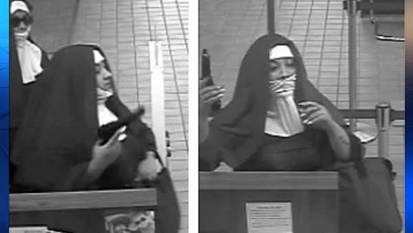 Bad habit: Women dressed as nuns rob Citizens Bank at gunpoint