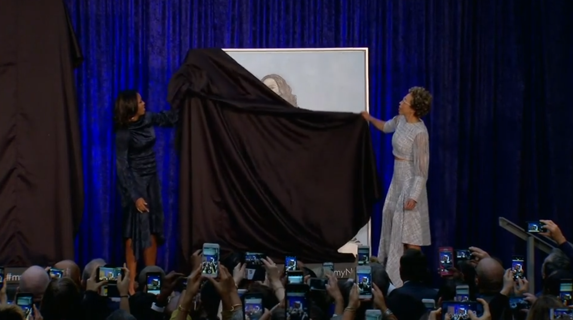 National Portrait Gallery unveils Obama portraits