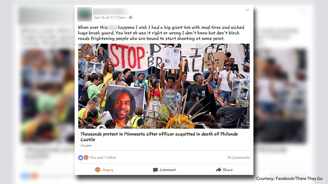 Protests continue in part of