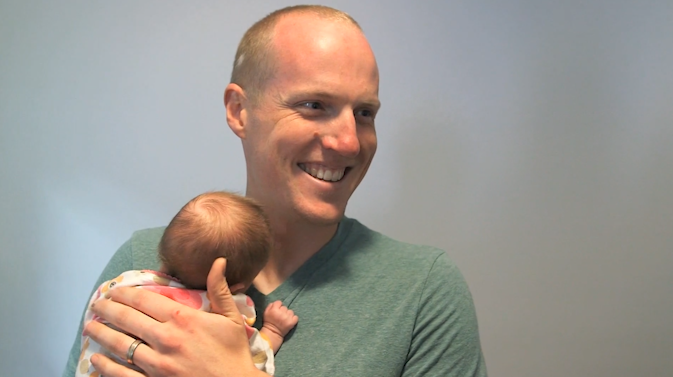Officer adopts newborn from opioid-addicted homeless woman