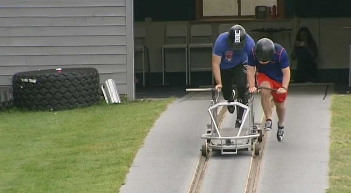 No ice, a few problems: Training doesn't stop for Olympic sledding hopefuls