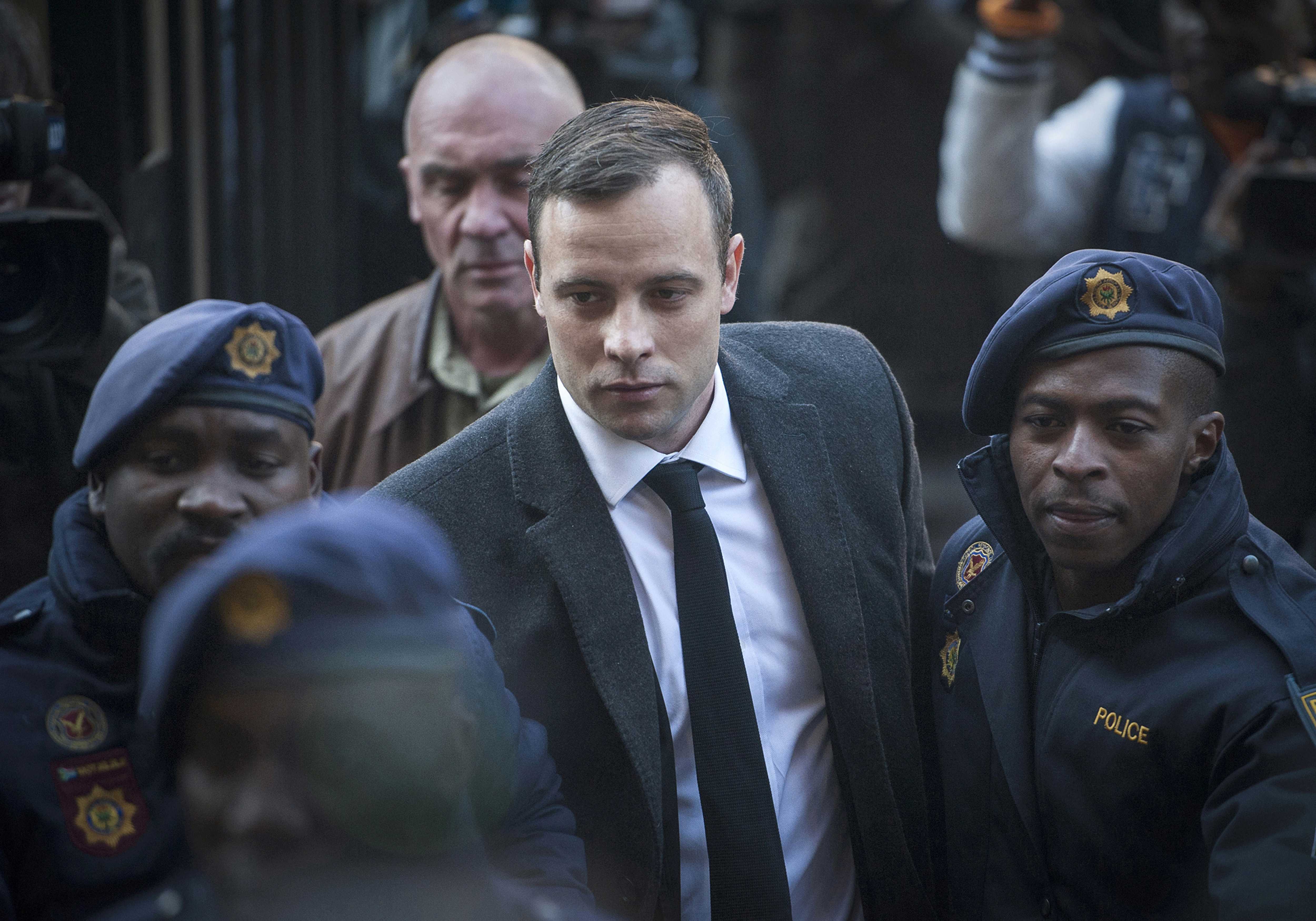 Pistorius' prison sentence increased to 13 years, 5 months