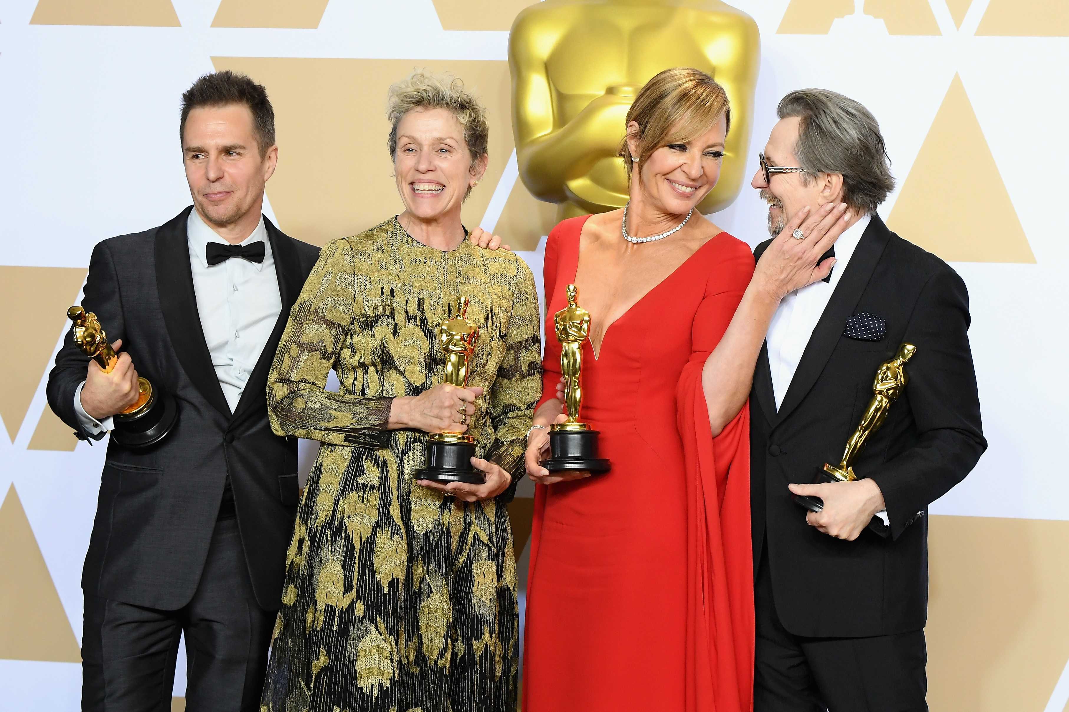 Thief nabbed after attempting to steal Frances McDormand’s Oscar