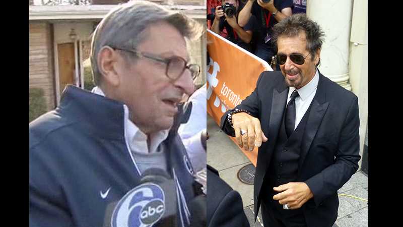 Movie about Penn State scandal is a go, with Al Pacino as Joe Paterno
