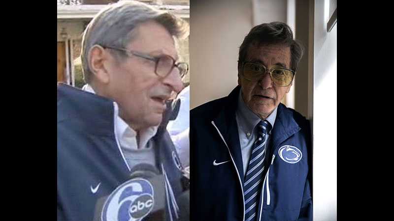 New photo shows Al Pacino as Joe Paterno in Penn State scandal movie