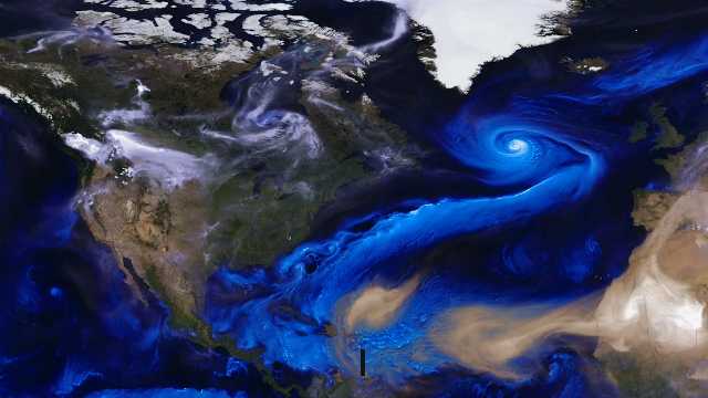 NASA video shows how winds spread particles across continents