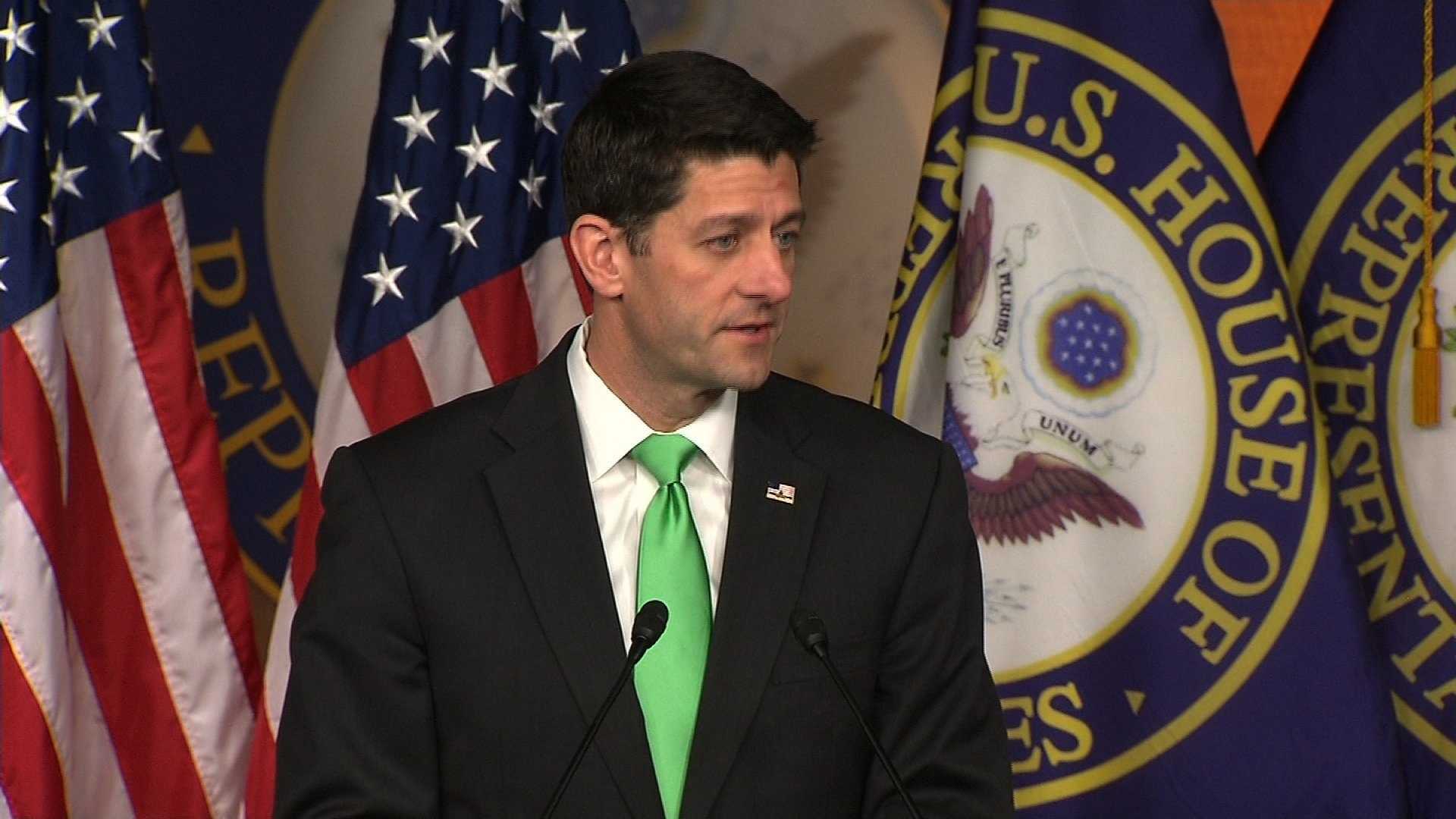 Speaker Ryan joins chorus calling for Moore to drop out of Senate race