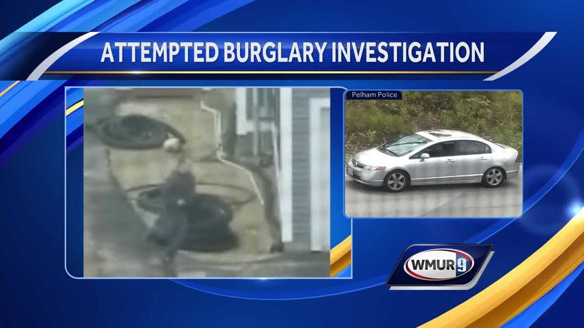 Pelham police looking for attempted burglary suspect - WMUR Manchester