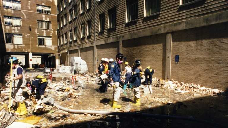Unseen images from the 9/11 attack at the Pentagon