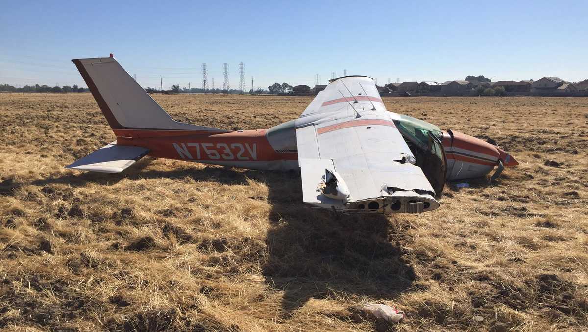 Small plane crashes Friday in Vacaville