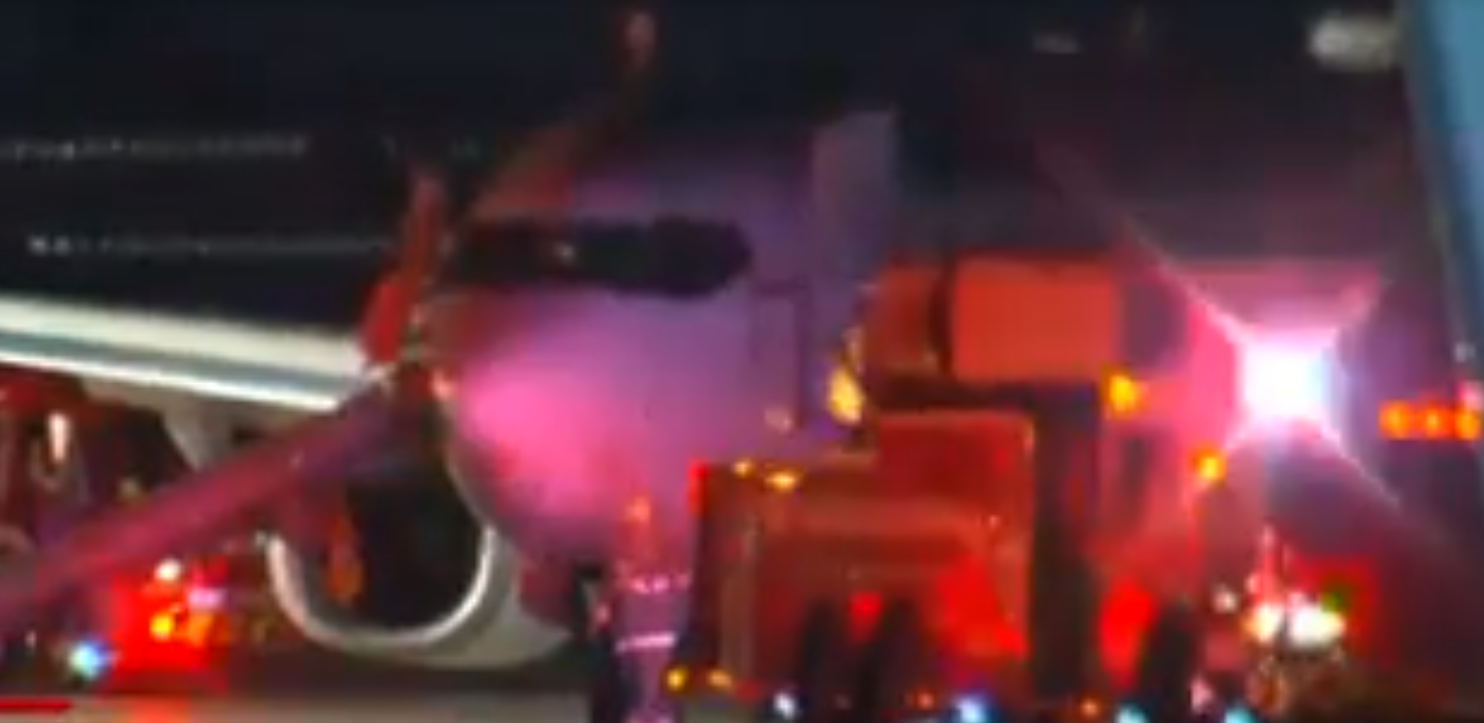 Planes collide on Toronto airport tarmac, fire prompts evacuation