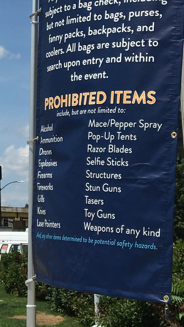 Celebrating July 4th at Point State Park? Here's what to leave at home