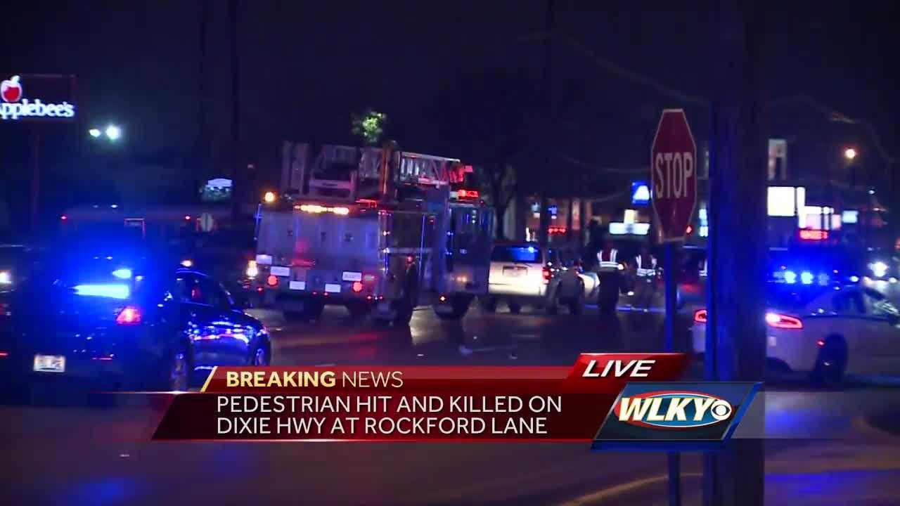 Pedestrian struck, killed on Dixie Highway at Rockford Lane