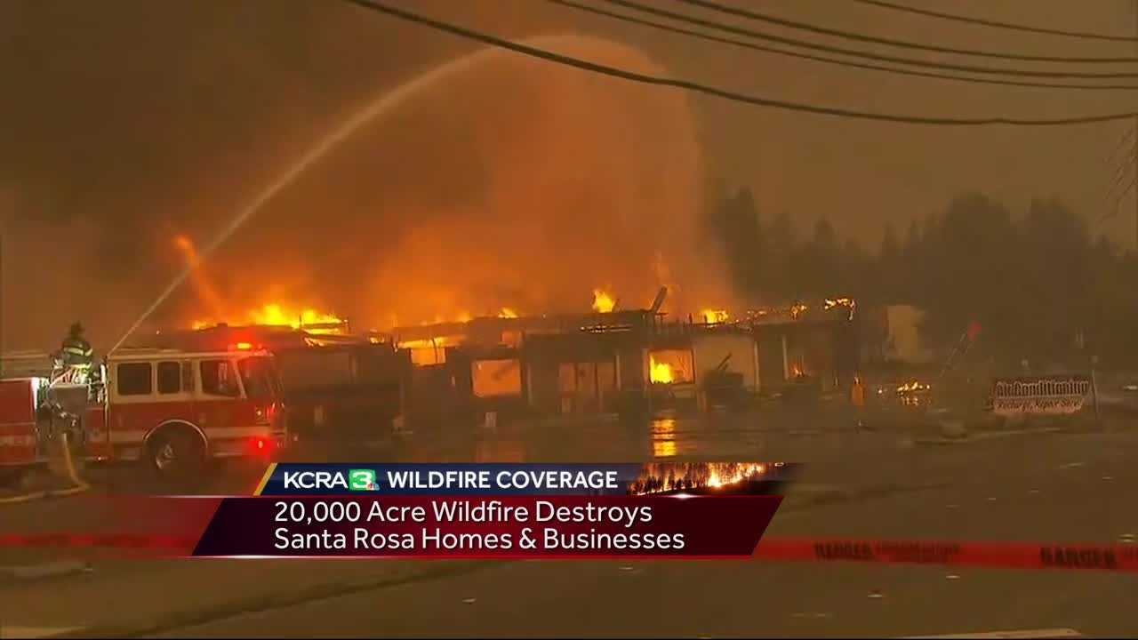 Sonoma and Napa wineries hit hard by Wine Country fires