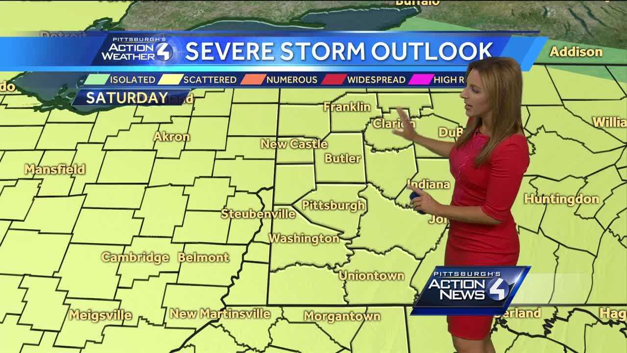 Storms expected this weekend