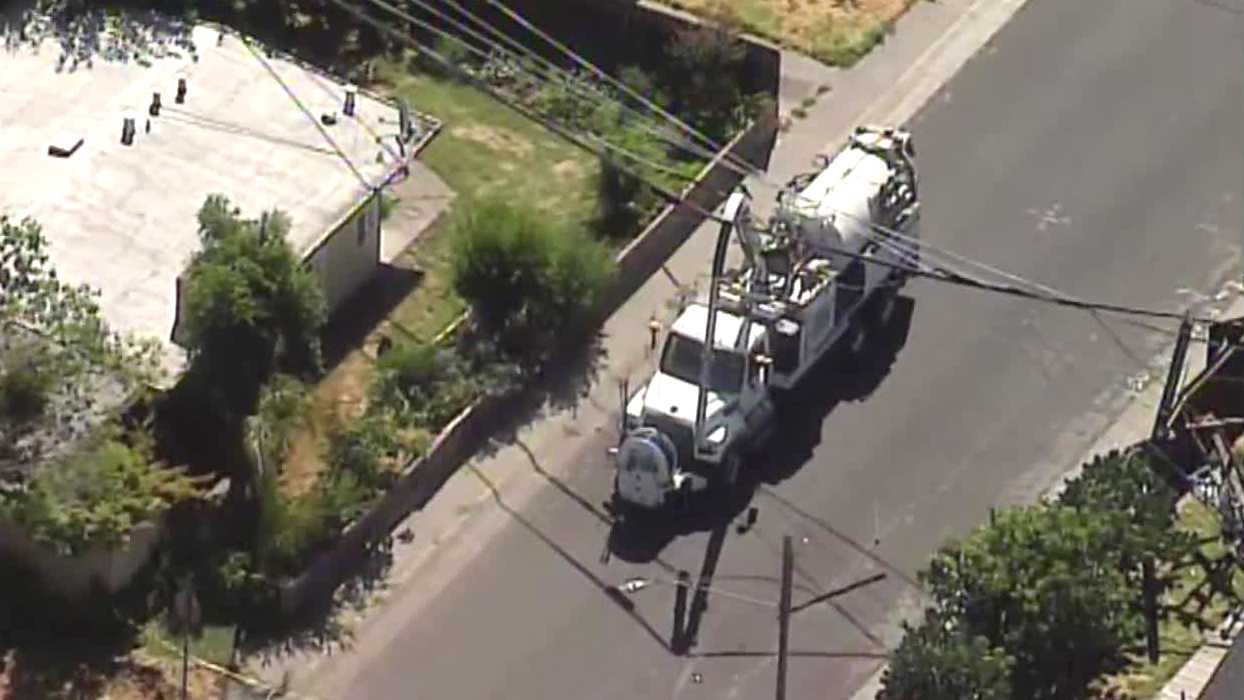 Power restored to West Sacramento after truck takes out pole