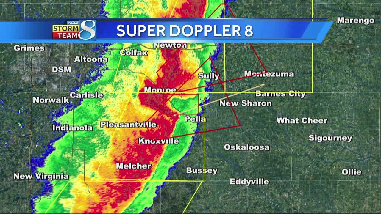 Severe Storms Bring Tornado Warnings To Parts Of Central Iowa