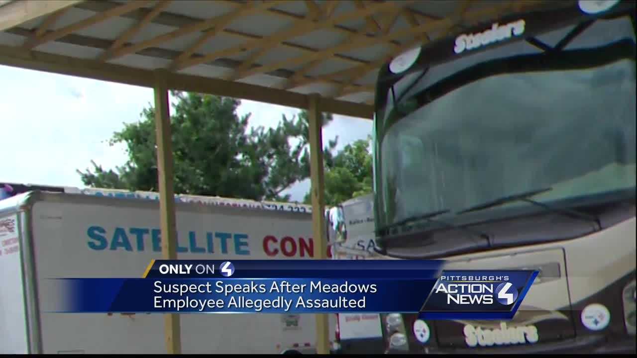 Suspect speaks after Meadows employee was allegedly assaulted