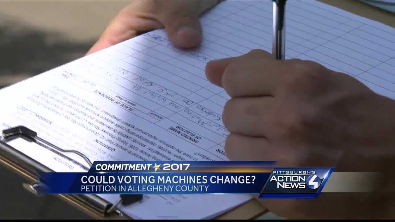 Groups seeking 22,000 signatures to replace voting machines in Allegheny County