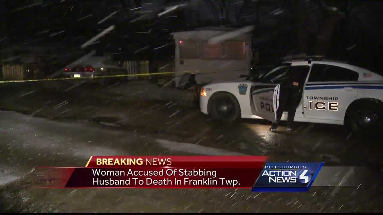 Woman accused of stabbing husband to death in Beaver County