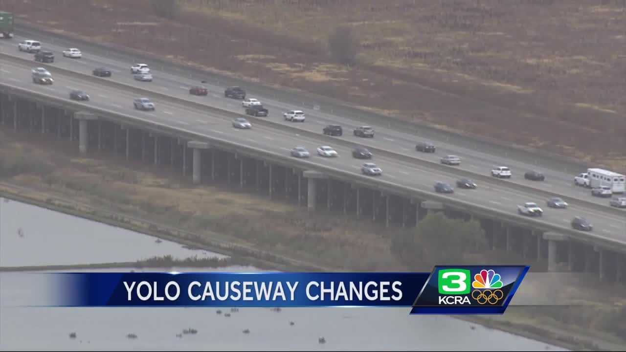 Yolo Causeway I-80 bottleneck traffic may get relief