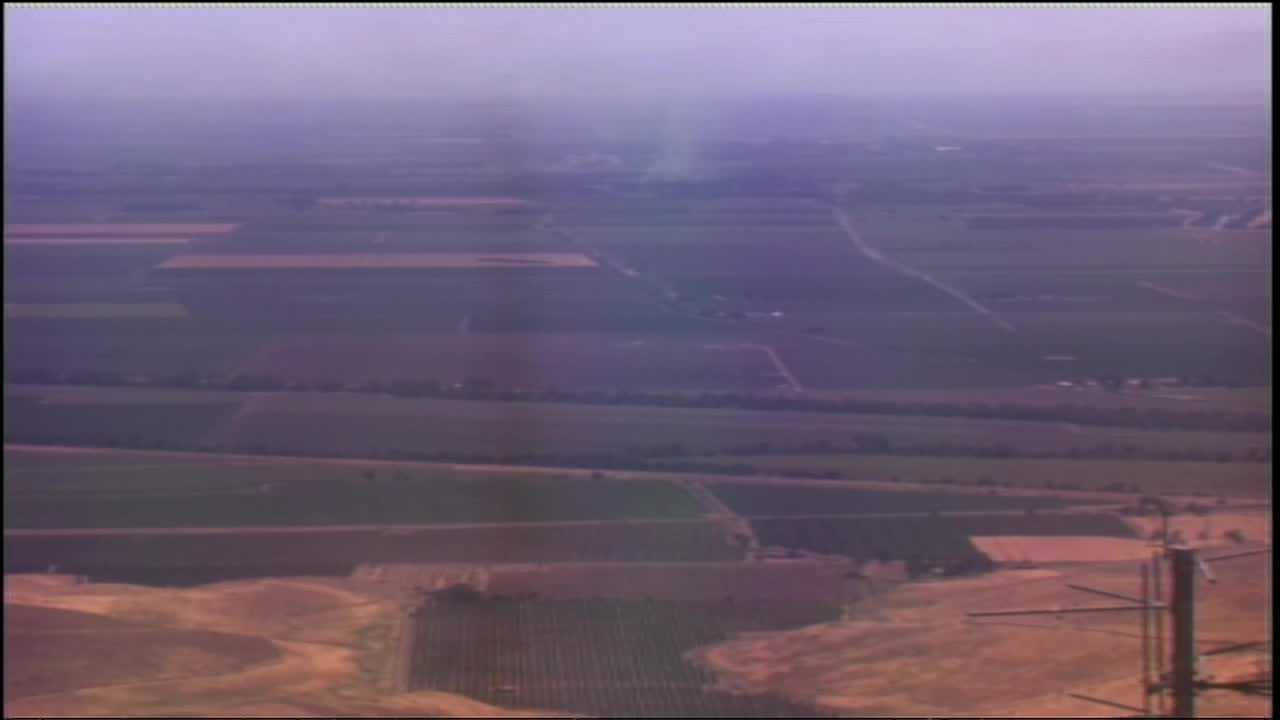 Grass fire sparks near Winters​