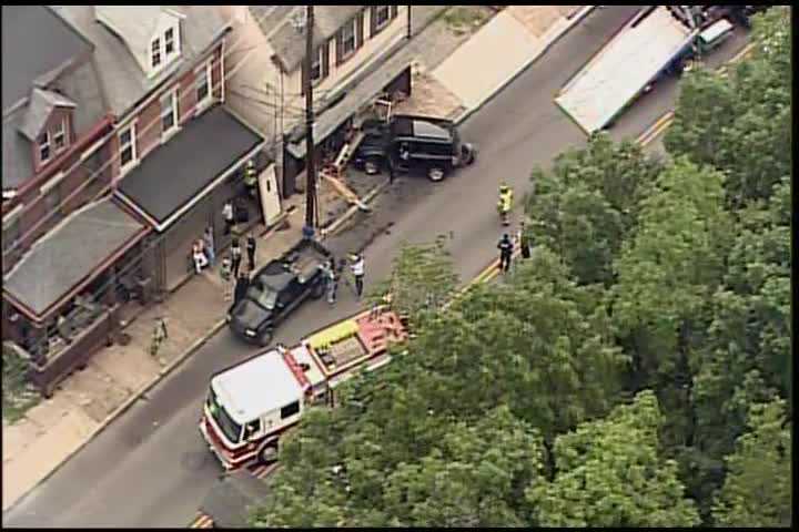 Car crashes into home in Millvale