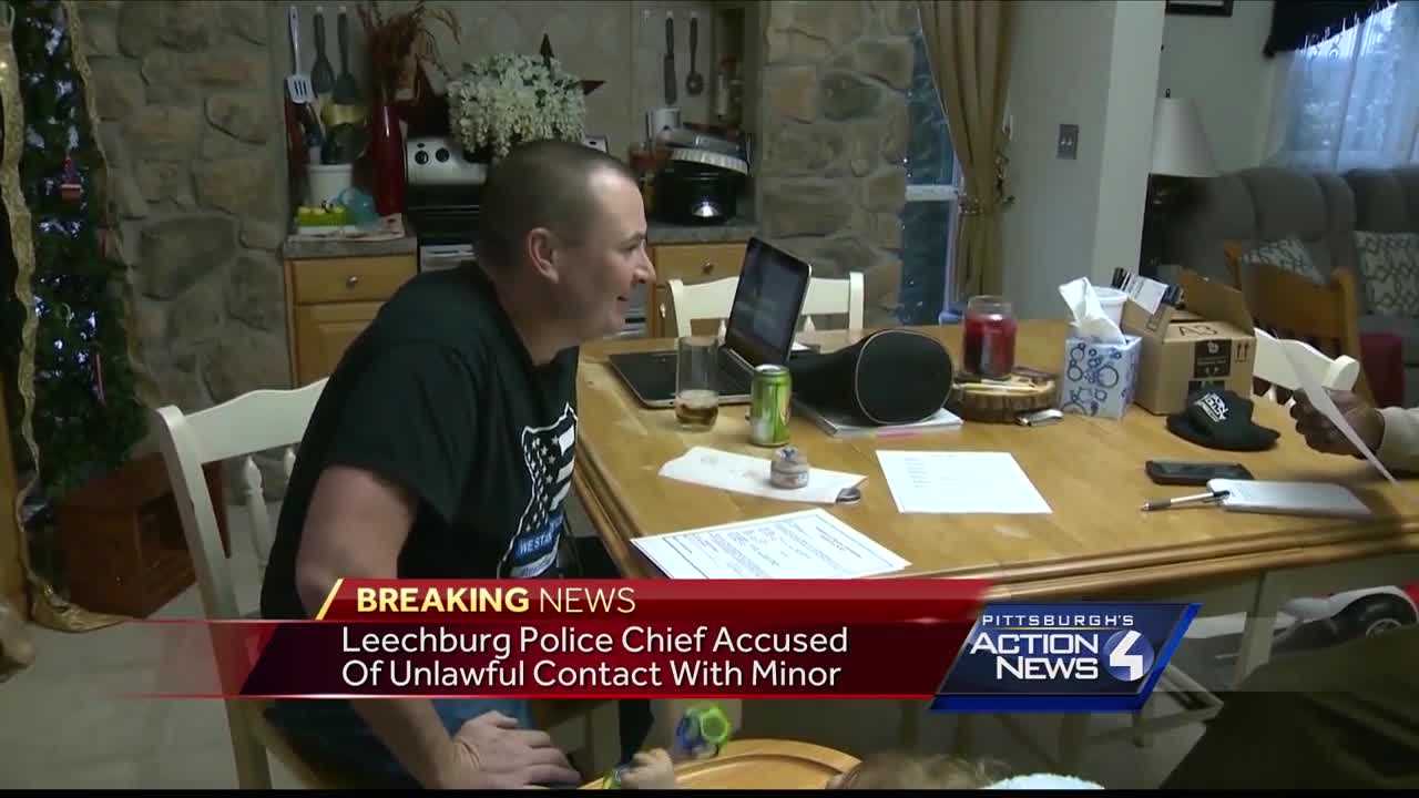 Leechburg police chief accused of unlawful contact with a minor
