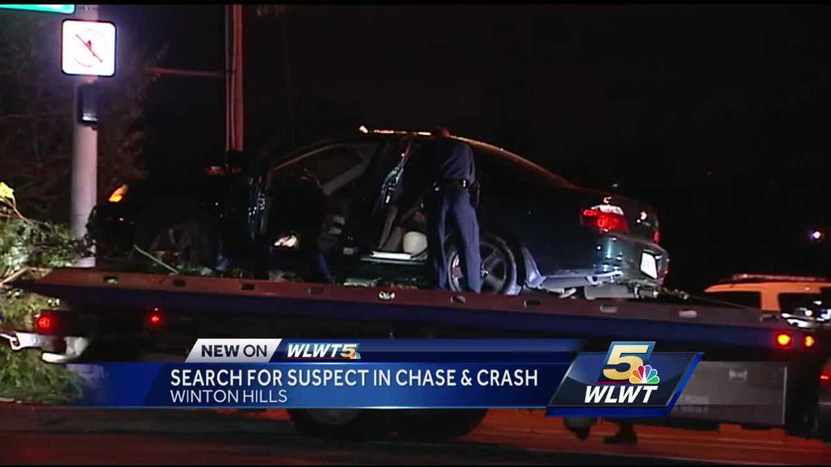 Police: Driver leads police on chase, crashes - WLWT Cincinnati