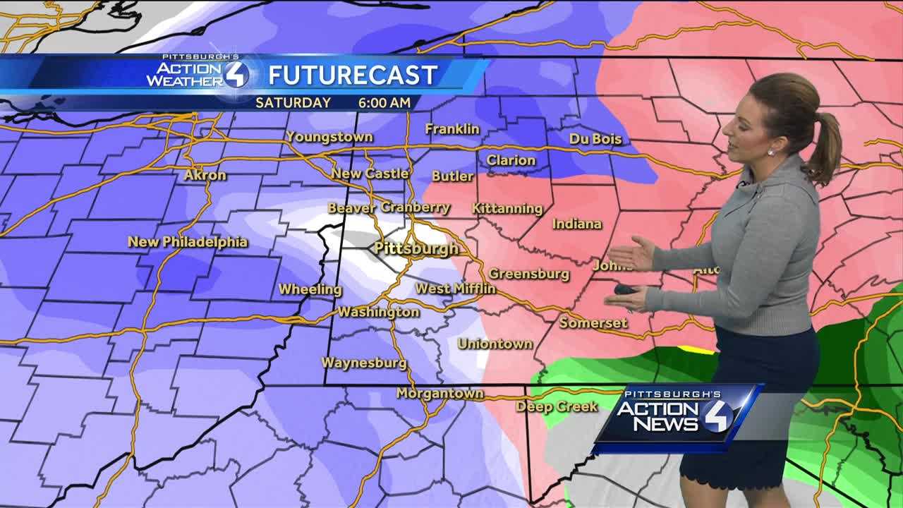Possible ice storm expected to hit western Pennsylvania Friday into Saturday