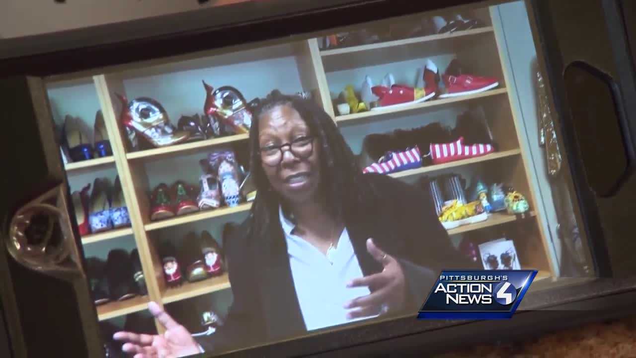 Whoopi Goldberg has message, gifts for Pittsburgh-area fan