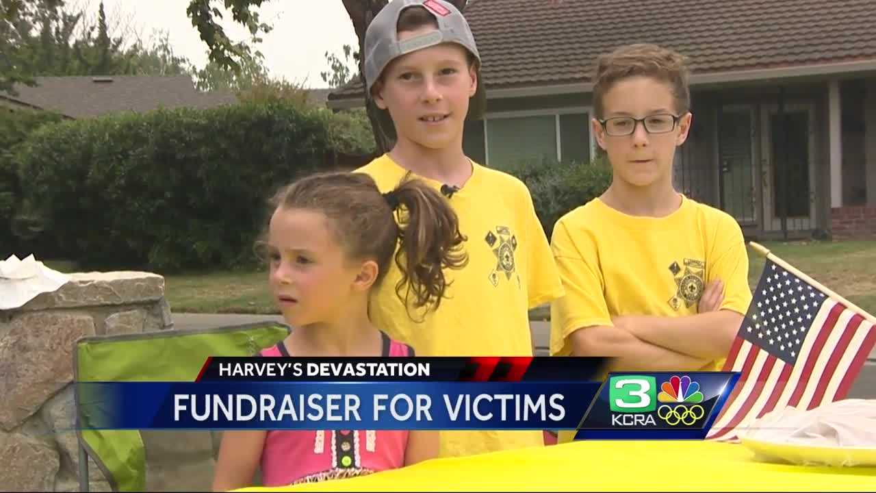 Stockton lemonade stand raises $500 for hurricane victims