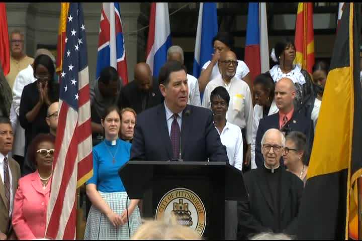 'A Prayer for Pittsburgh, A Prayer for Peace' event held Friday afternoon