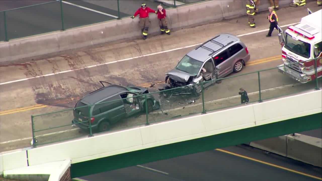 One hurt after crash in Indiana Township