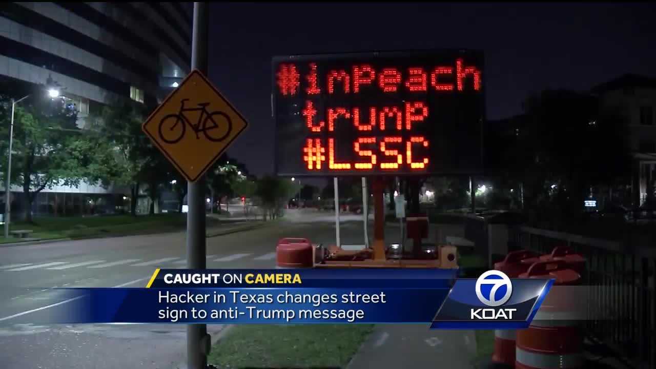 Anti-Trump Message
