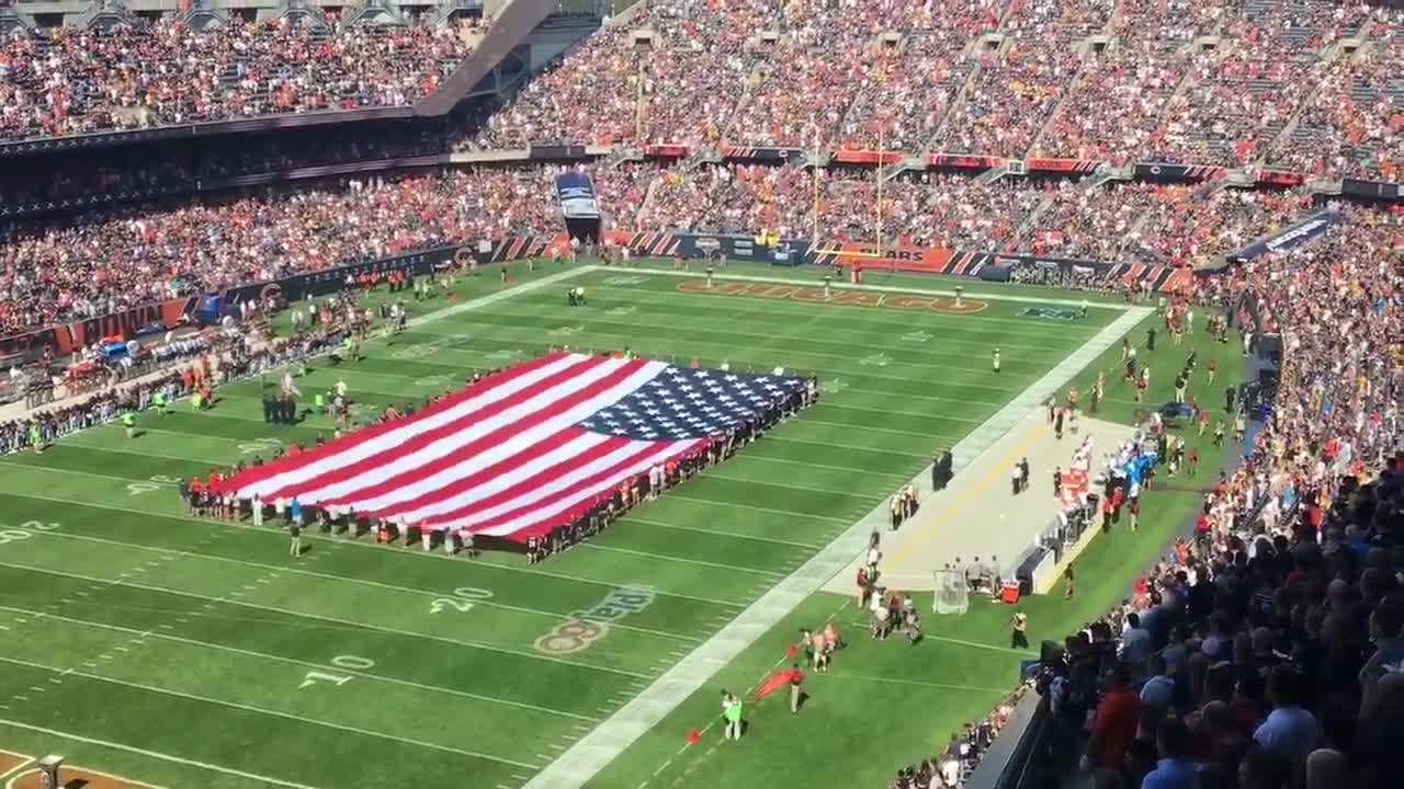 Steelers players did not stand on sideline for National Anthem