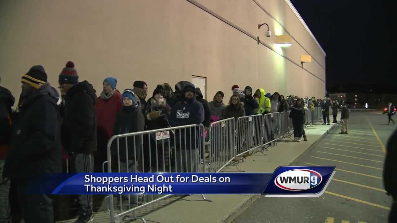 Black Friday shoppers take advantage of early openings in New Hampshire