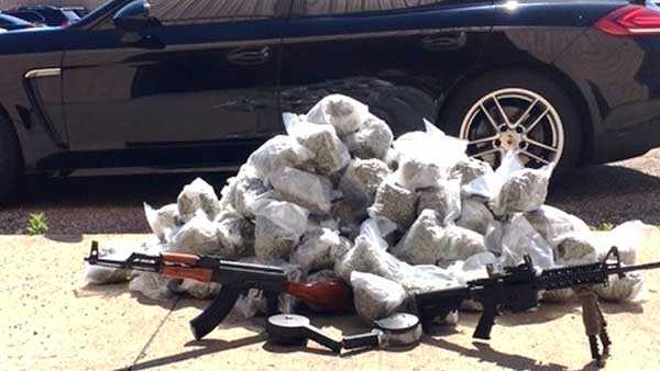 Police: $500K in pot, guns seized in Cincinnati's Northside - WLWT Cincinnati