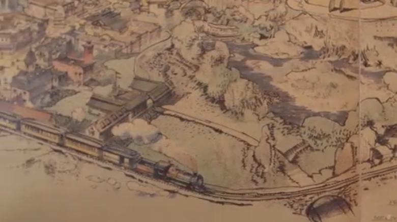 Check it out: Walt Disney's first map of Disneyland