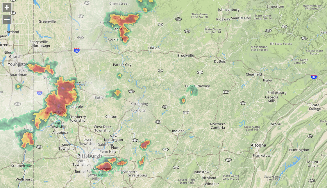 Severe thunderstorm, flash flood warnings issued for multiple counties in Western Pa.