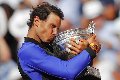 Perfect 10: Nadal routs Wawrinka for record 10th French Open