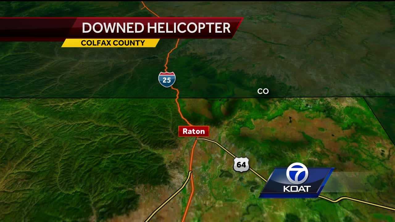 5 killed in helicopter crash near Raton