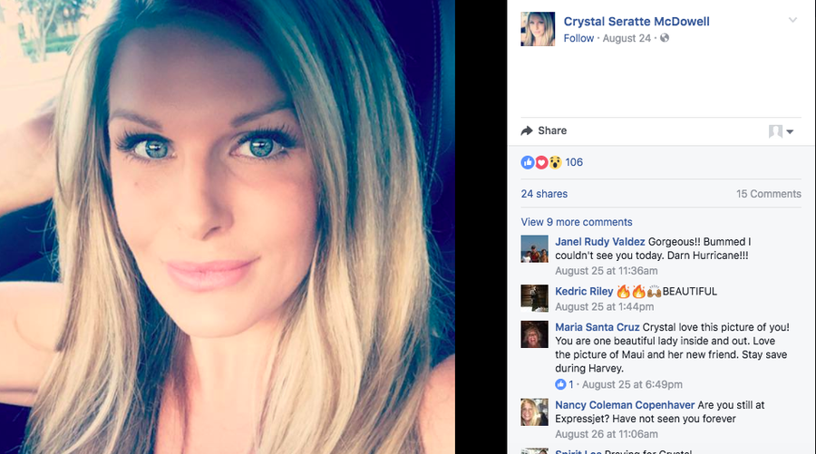 <p>Crystal McDowell</p>