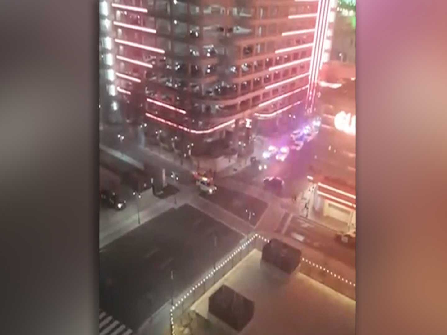 Nevada high-rise suspected gunman dead, hostage safe