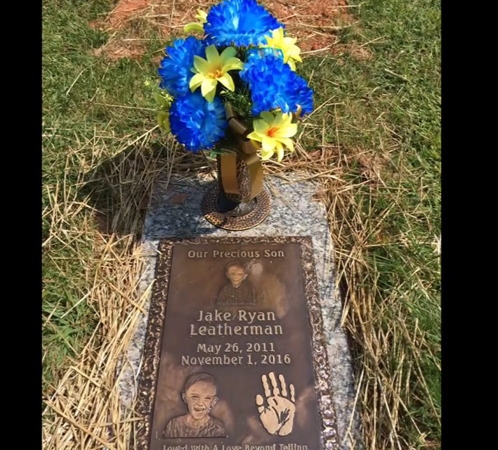 Parents say deceased 5-year-old son's grave marker repossessed 'like a car'