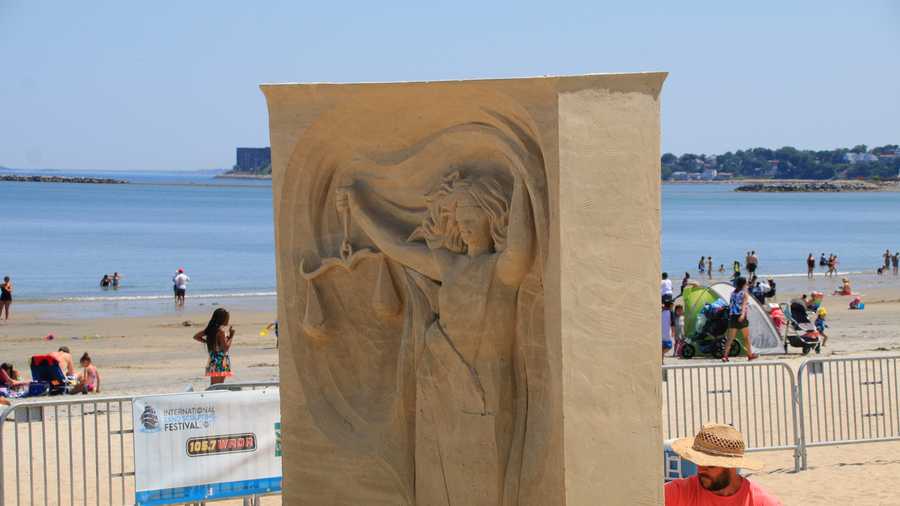 Photos 2017 Revere Beach sand sculpting competition