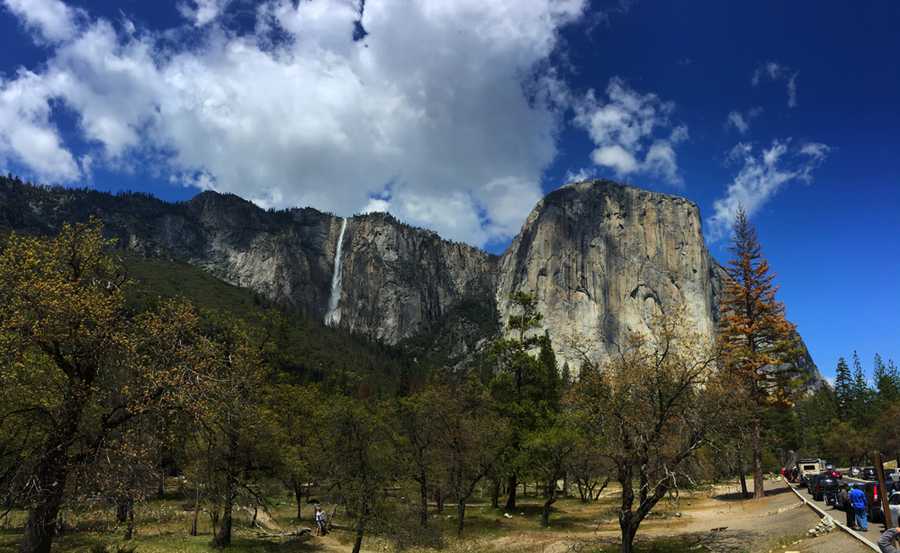 Ribbon Fall Ribbon Fall at El Capitan in Yosemite National Park on Monday, May 8, 2017.